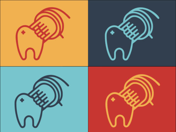 Electric Toothbrush Medical Logos & Graphics Review