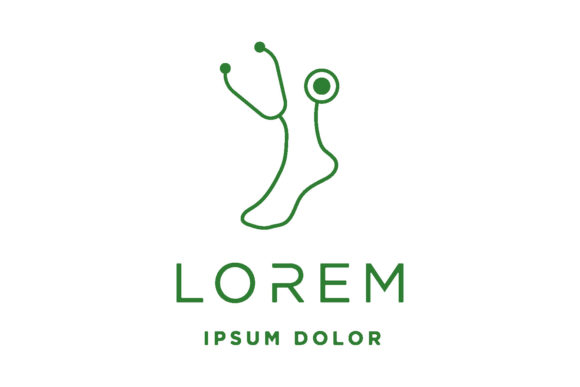 Foot Leg Medical Logo: Graphics & Logos