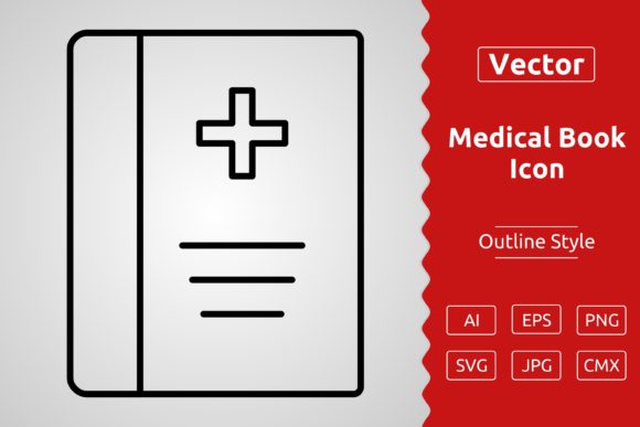 Medical Book Icon: Graphics & Icons