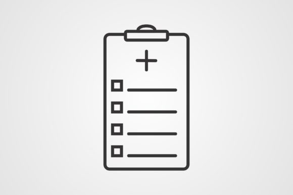 Medical Chart Icons for Graphics
