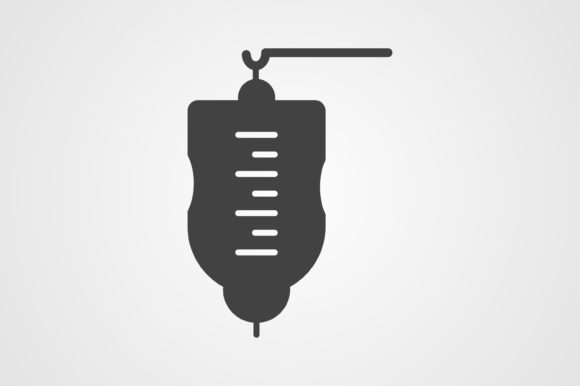 Medical Drip Glyph Icon: Graphics and Icons Review