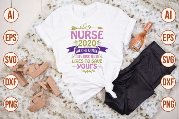 Nurse 2020 Graphics for T-Shirt Designs
