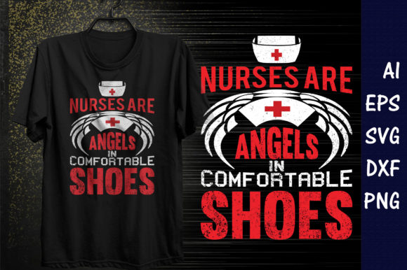 Nurse Are Angel Graphics: T-Shirt Designs Review