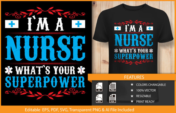 Nurse Graphics for T-Shirt Designs