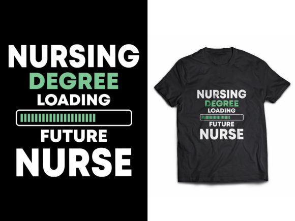 Nursing Degree Future Nurse Graphics & Print Templates