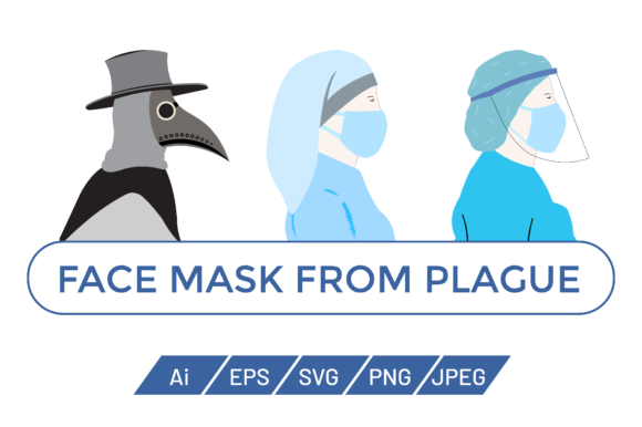 Plague Mask Medical Mask Graphics and Illustrations Review