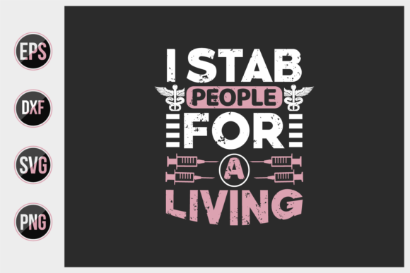 Reviewing I Stab People for a Living SVG for Embroidery