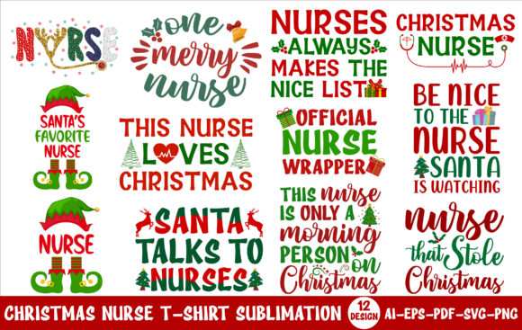 Reviewing the Christmas Nurse Sublimation Bundle for Stitching